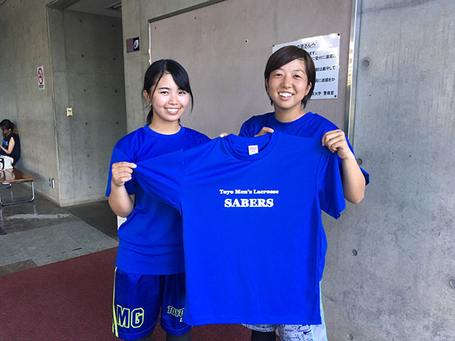 試合の応援席がこのTシャツで染まることが今からとても楽しみです！