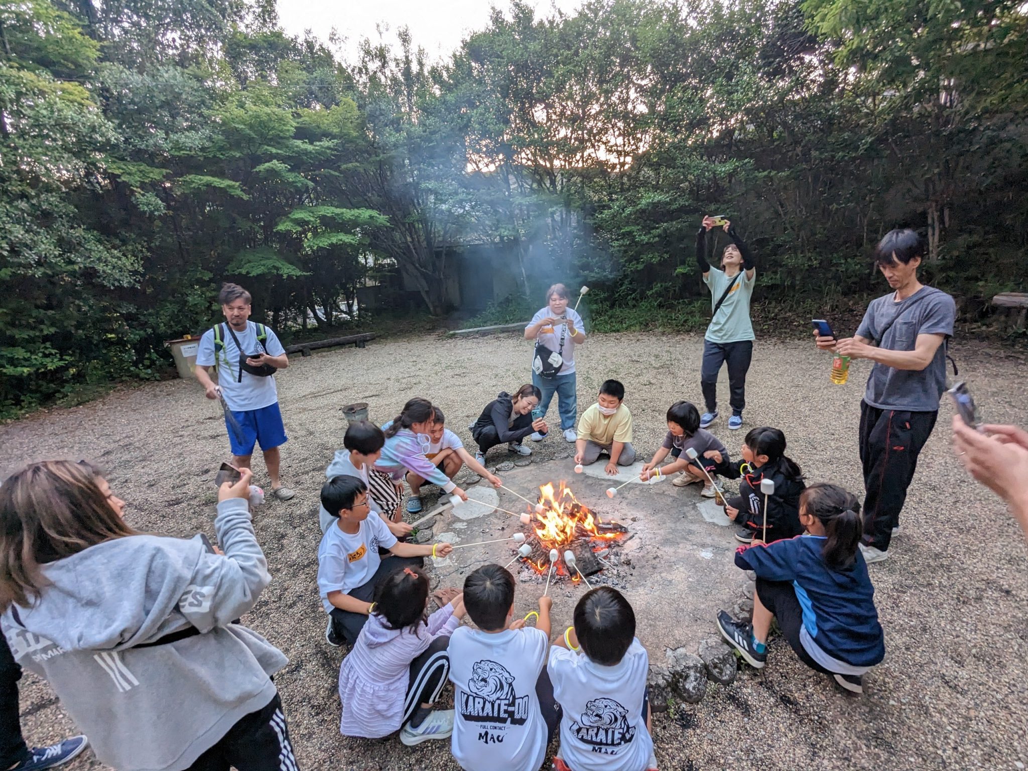 空手の合宿用に利用