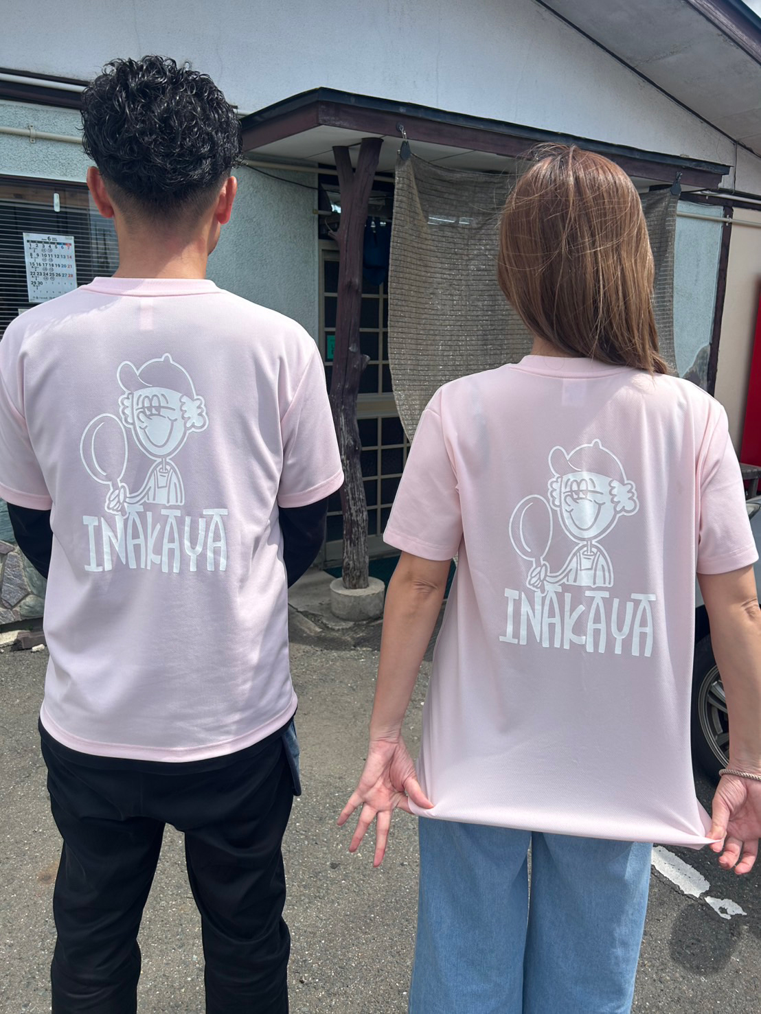 Tシャツ着用の写真